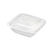 Coperchio in PET per piatto in polpa (PET1) 205x205mm