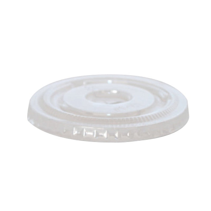 Tapa PET transparente plana Ø62mm - 125Uds