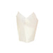 Papel blanco tulipa de cocción siliconado A80mm - 120Uds