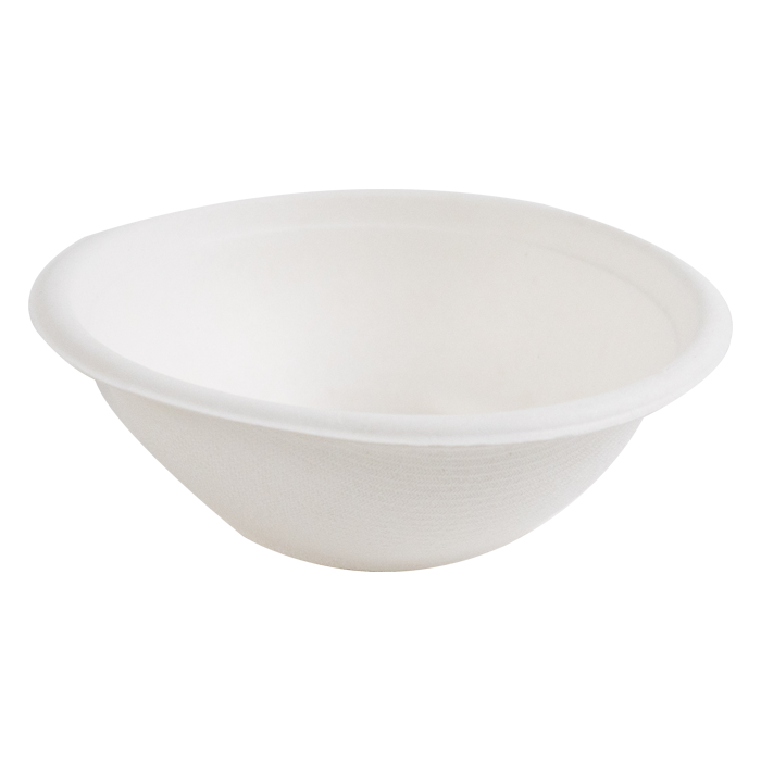 Bol redondo de pulpa blanca 350ml Ø135mm A48mm - 50Uds