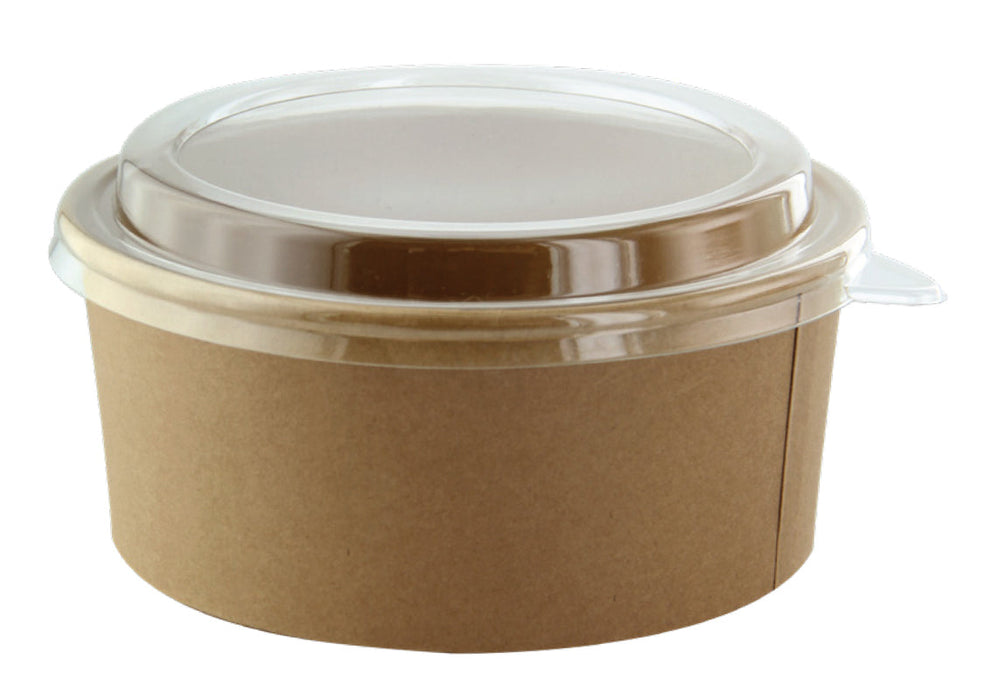 Insalatiera "Buckaty" multiuso, tonda in cartone kraft  H50mm 550ml