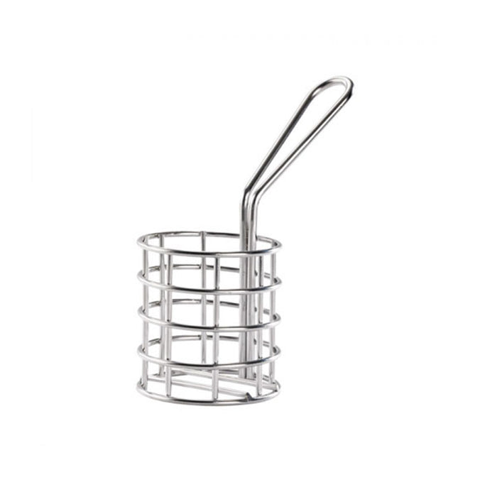 Mini cestino friggitrice in metallo  H51mm
