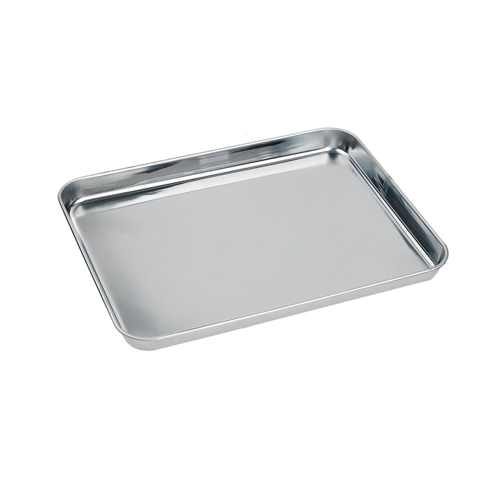 Vassoio in acciaio inox (FE40) 310x240mm H25mm