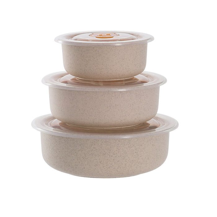 Ciotola Huskly riutilizzabile in materiale composito beige  H58mm 300ml