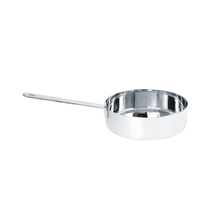 Mini sartén de inox con asa 350ml A35mm - 6Uds