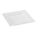 Plato blanco rectangular de pulpa. 260x260mm A20mm - 125Uds