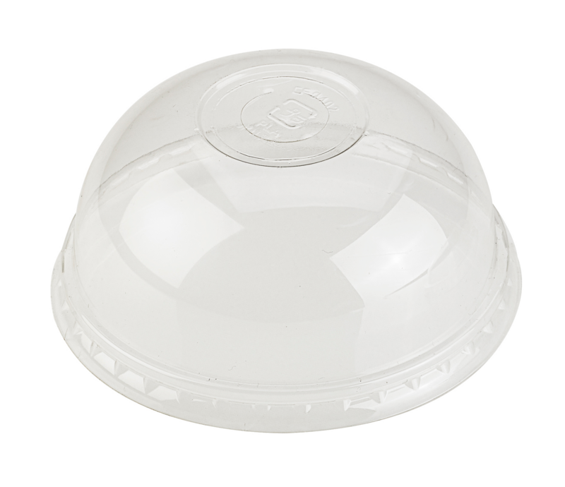 Tapa cúpula PLA con agujero para 210GPLA300/360/450 Ø96mm - 50Uds