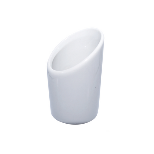 Mini porcelana vaso de porcelana blanca A80mm - 4Uds